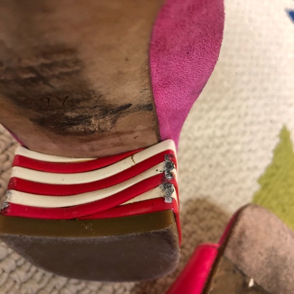 Pink slip on sandals - Picture 8 of 11